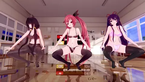 [KKS/MMD] [Expectation] Kurumi Tokisaki, Kotori Itsuka, Tohka Yatogami [Date A Live]
