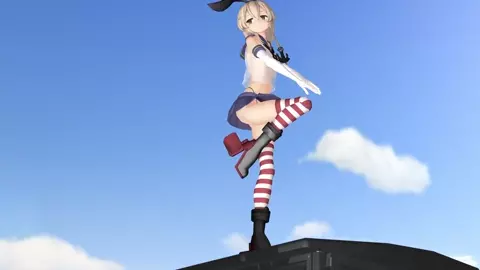 Shimakaze - O share is Noko-ism! [MMD R18] macch