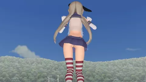 Shimakaze - O share is Noko-ism! [MMD R18] macch