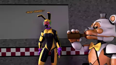 Vengy fucks Ballora and Puppet. Part 2