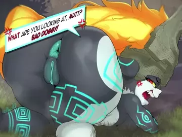 Midna getting get guts broken
