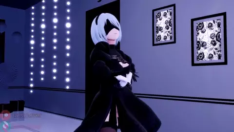 【R-18 MMD】 AOA - Miniskirt - 2B