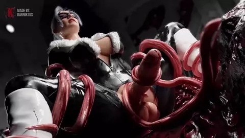 [COMMISSION] Futa Blackcat Tentacle urethral / Penis birth / Feeding