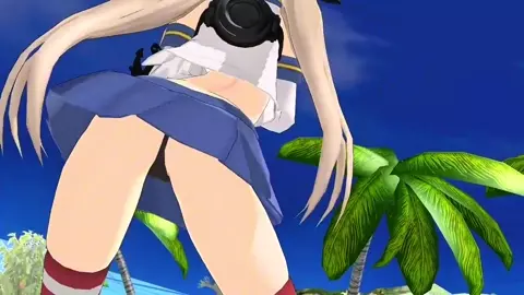 Shimakaze - Sexy Mi [MMD R18] Enieu