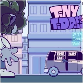 Tiny Tiddies in Free Candy Van!