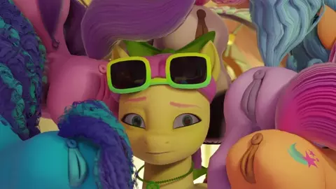 Posey isn't used to sleepover traditions