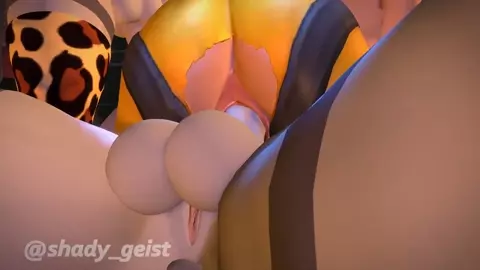 Futa zebras on Tracer (Part 2) [shady_geist]