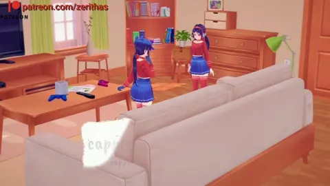 Cappie Futanari x Crazy Mita ( MiSide )