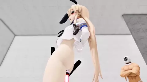 Shimakaze - Vanilla Dance (Bondage) [MMD R18] chen0903