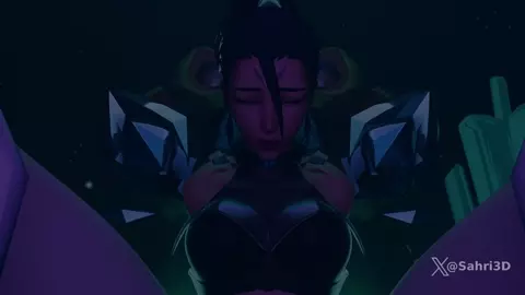 Kai'sa getting railed by tentacles [KDA]