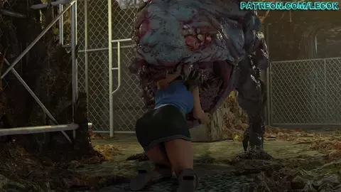 Jill Valentine vs Gamma Hunter and Pale Zombie Full release
