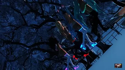 Shimakaze, Miku & Kizuna - Hi Fi Raver [MMD R18] dbsye