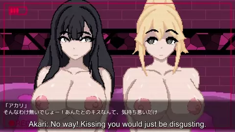 Wife and mistress messy lesbian kiss battle....?