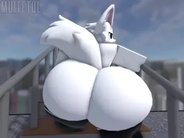 [ sound ] Silly Cat twerk ass Roblox ( art: Muitetul )