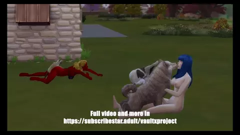 Wicked Sims, Jane Insane and DMonika in the Park