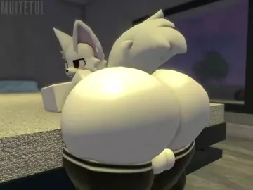Silly Cat twerking ass Roblox ( art: Muitetul)