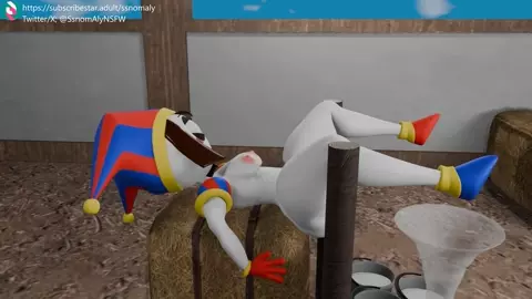 Pomni full of semen [SsnomALy] (Part 2, with interaction requirements in X)