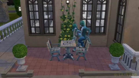 ♀️♂️ Romantic Chess Duel ❤️ [FURRY THE SIMS 4]