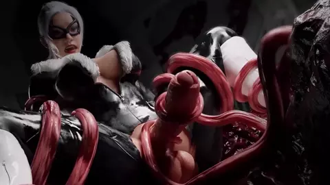 Futa Blackcat Tentacle urethral  (Fan Edit) Inner Thoughts