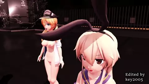 Shimakaze, Maya & Prinz - Undead Enemy [MMD R18] key2005