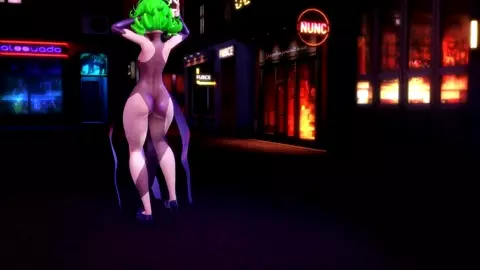 【R-18 MMD】 HELLOVENUS - wiggle wiggle - Tatsumaki