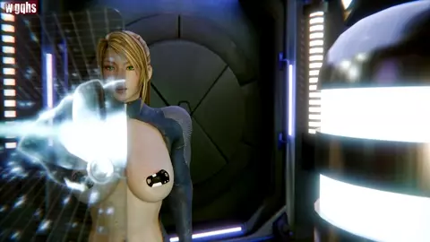 samus and holemonster