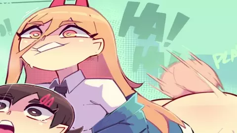 Power Hunts the big booty devil with Kobeni