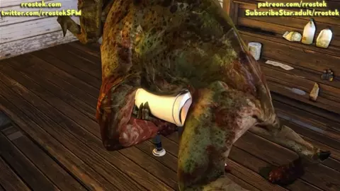 Scarlet destroyed by giant beast monster