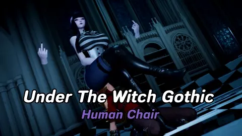 Under The Witch : Gothic - Human Chair