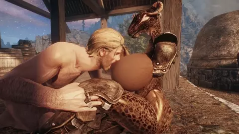 Enourmous and Irresistable argonian breasts [Kar_Tavi]