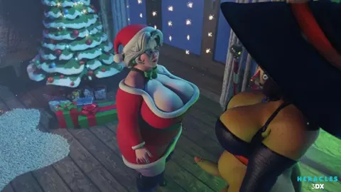 Mrs claus enjoying his rich cock