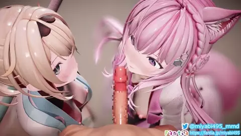 Kazama Iroha & Hakui Koyori_Hololive [Miyabi]