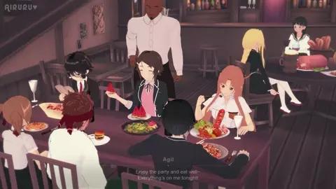 Asuna x Agil NTR - Drunken Hearts Part1 [No Sound] - Airuru