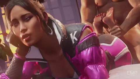 Mileena Footjob [EMPnsfw]