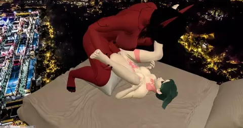 cyber babe Rebecca Pounded By huge Futa Demon Cock