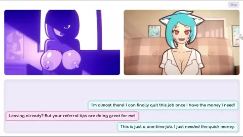 Nicole's Risky Job gameplay no comentary