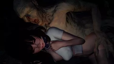 [HornyFoxLair] Night walk near Fukushima can be... Oh...