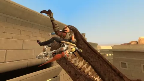 9 girls 1 spinosaurus by thelittleboot