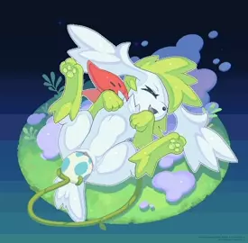 Shaymin Playing with Egg