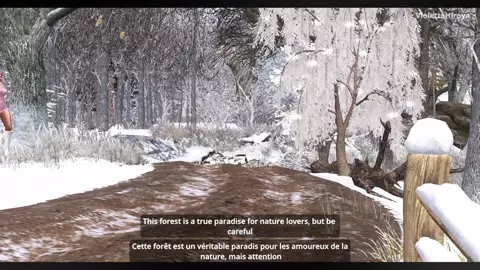 The woman vacationer trapped by the infamous snowman