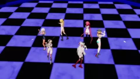 Shimakaze & Kanmusume - Girls [MMD R18] V5859