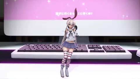 Shimakaze - IDOL [MMD R18] Deepkiss