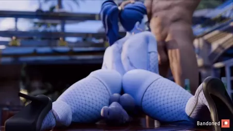 Futa Widowmaker Showing Her Oral Skills