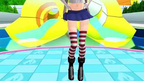 Shimakaze - Nekomimi Switch [MMD R18] BlueBird