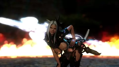 FFXIV Ifrit Alternate Fight Scene
