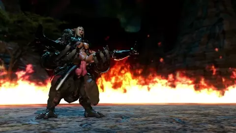 FFXIV Ifrit Alternate Fight Scene