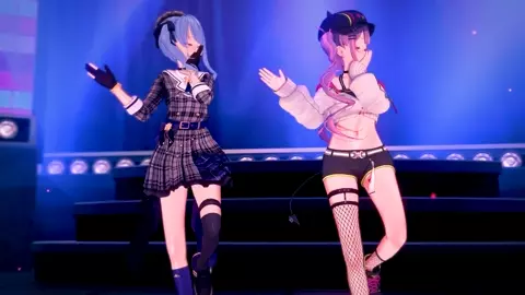 [SEXDance] Hoshimachi Suisei X Tokoyami Towa ([A]ddiction) [Akeake]