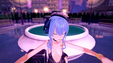 [SEXDance] Hoshimachi Suisei's Outdoor Exposure ♥♥♥(TOMBOY) [Akeake]