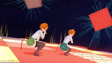 [TrestleSky] Femboy Adaptation Series 23 - AOA Like A Cat Dance Only ft. CatJo and Lu