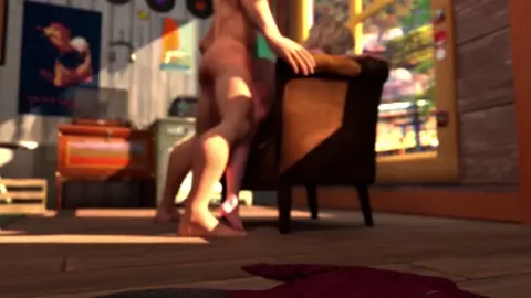 Aunt Cass cosplays Maria for Hiro